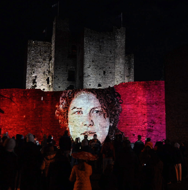 Púca Projections on Trim Castle