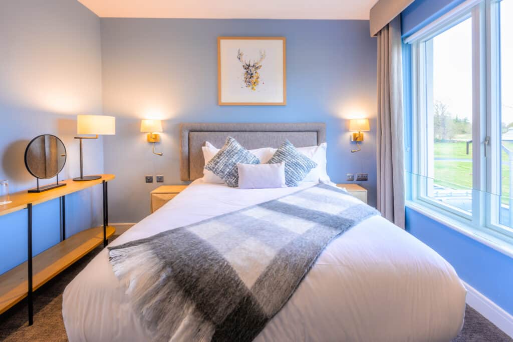 Standard Guestroom at Killeen Castle accomodation Lodges in Ireland